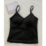 【SETUP7】カップ付きバッククロスサテンライクキャミソール KNF049 | SETUP7【WOMEN】 | 詳細画像5 