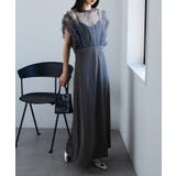 【MAISON BREEZE】チュールフリルドッキングワンピース | SETUP7【WOMEN】 | 詳細画像10 