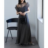 【MAISON BREEZE】チュールフリルドッキングワンピース | SETUP7【WOMEN】 | 詳細画像12