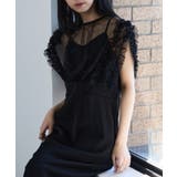 【MAISON BREEZE】チュールフリルドッキングワンピース | SETUP7【WOMEN】 | 詳細画像14 