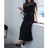 【MAISON BREEZE】チュールフリルドッキングワンピース | SETUP7【WOMEN】 | 詳細画像15 