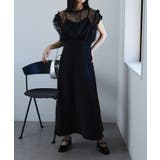 【MAISON BREEZE】チュールフリルドッキングワンピース | SETUP7【WOMEN】 | 詳細画像16 