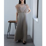 【MAISON BREEZE】チュールフリルドッキングワンピース | SETUP7【WOMEN】 | 詳細画像4 