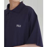 ネイビー | 【POLO BCS】Clasical POLO オーバーサイズ定番ポロシャツ | SETUP7【WOMEN】