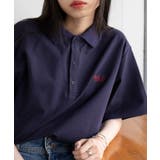 ネイビー系2 | 【POLO BCS】Clasical POLO オーバーサイズ定番ポロシャツ | SETUP7【WOMEN】