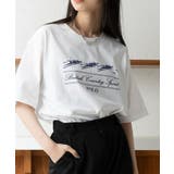 ホワイト | Boat oversize print | SETUP7【WOMEN】