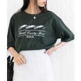 グリーン | Boat oversize print | SETUP7【WOMEN】