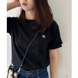 6051980 T C天竺フェルト刺繍Tシャツ | SETUP7【WOMEN】 | 詳細画像10