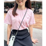 6051980 T C天竺フェルト刺繍Tシャツ | SETUP7【WOMEN】 | 詳細画像20