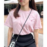 6051980 T C天竺フェルト刺繍Tシャツ | SETUP7【WOMEN】 | 詳細画像22