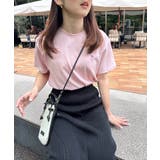 6051980 T C天竺フェルト刺繍Tシャツ | SETUP7【WOMEN】 | 詳細画像23