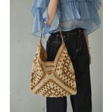 【SETUP7】ワンショルダートライアングル編みトート SCCH | SETUP7【WOMEN】 | 詳細画像3 