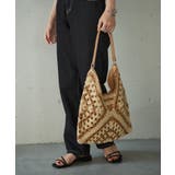 【SETUP7】ワンショルダートライアングル編みトート SCCH | SETUP7【WOMEN】 | 詳細画像4 