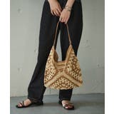 【SETUP7】ワンショルダートライアングル編みトート SCCH | SETUP7【WOMEN】 | 詳細画像5 