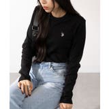 【U.S. POLO ASSN.】スムース長袖Tシャツ | SETUP7【WOMEN】 | 詳細画像15