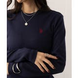 【U.S. POLO ASSN.】スムース長袖Tシャツ | SETUP7【WOMEN】 | 詳細画像2