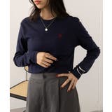 【U.S. POLO ASSN.】スムース長袖Tシャツ | SETUP7【WOMEN】 | 詳細画像3