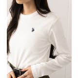 【U.S. POLO ASSN.】スムース長袖Tシャツ | SETUP7【WOMEN】 | 詳細画像8