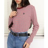 ボルドー | 【U.S. POLO ASSN.】スムース長袖Tシャツ | SETUP7【WOMEN】