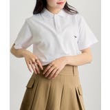 【THE FOX】ワッペンPOLOシャツ | SETUP7【WOMEN】 | 詳細画像2