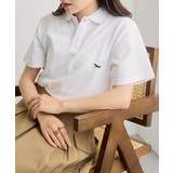 ホワイト | 【THE FOX】ワッペンPOLOシャツ | SETUP7【WOMEN】