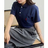 【WESTERN POLO TEXAS】別注ワッペンPOLOシャツ | SETUP7【WOMEN】 | 詳細画像2