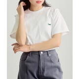 【THE FOX】ワッペン半袖Tシャツ | SETUP7【WOMEN】 | 詳細画像4