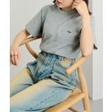 【THE FOX】ワッペン半袖Tシャツ | SETUP7【WOMEN】 | 詳細画像7