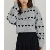 【MAISON BREEZE】ハート型JQニット クロップドPO | SETUP7【WOMEN】 | 詳細画像17 