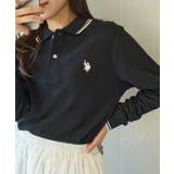 ブラック | Twin Tipped POLO | SETUP7【WOMEN】