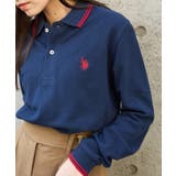ネイビー | Twin Tipped POLO | SETUP7【WOMEN】