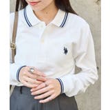 ホワイト | Twin Tipped POLO | SETUP7【WOMEN】