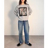 vintage print sweatshirt | SETUP7【WOMEN】 | 詳細画像3 