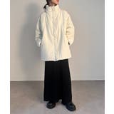 Stand collar padded | SETUP7【WOMEN】 | 詳細画像13