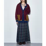 【MAISON BREEZE reveur】配色Vネックカーディガン 春ニット | SETUP7【WOMEN】 | 詳細画像15