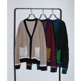 【MAISON BREEZE reveur】配色Vネックカーディガン 春ニット | SETUP7【WOMEN】 | 詳細画像23