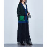 【MAISON BREEZE reveur】配色Vネックカーディガン 春ニット | SETUP7【WOMEN】 | 詳細画像9