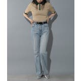 配色ハーフジップニットポロ サマーニット Vintage | SETUP7【WOMEN】 | 詳細画像15 