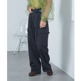Nylon straight cargo | SETUP7【WOMEN】 | 詳細画像2