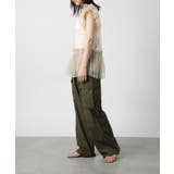 Nylon straight cargo | SETUP7【WOMEN】 | 詳細画像29