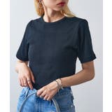 ブラック | 【Robert P. Miller】クルーネックTシャツ RM211-248 | SETUP7【WOMEN】