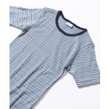 ブルー | 【Robert P. Miller】クルーネックTシャツ RM211-248 | SETUP7【WOMEN】