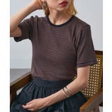 ブラウン | 【Robert P. Miller】クルーネックTシャツ RM211-248 | SETUP7【WOMEN】