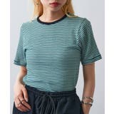 グリーン | 【Robert P. Miller】クルーネックTシャツ RM211-248 | SETUP7【WOMEN】