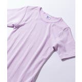 パープル | 【Robert P. Miller】クルーネックTシャツ RM211-248 | SETUP7【WOMEN】