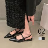 【SETUP7】ポインテッドトゥストラップミュール SCCH538 | SETUP7【WOMEN】 | 詳細画像1