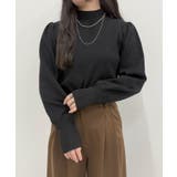 ブラック | volume sleeve high | SETUP7【WOMEN】