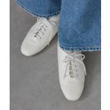 オフホワイト | 【MAISON BREEZE】レースアップダンスシューズ | SETUP7【WOMEN】