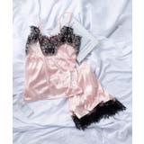 アイボリー | 【SETUP7】レースキャミソールショートパンツセット SCCH | SETUP7【WOMEN】