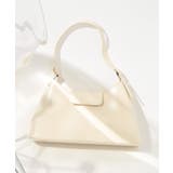 ホワイト | 【SETUP7】トライアングルワンハンドルバッグ SCCH595 | SETUP7【WOMEN】